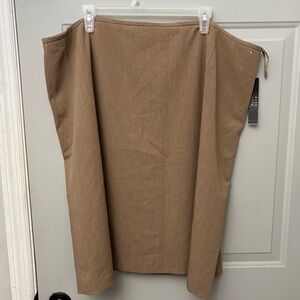 Alex Marie NWT Elegant Brown Pencil Skirt